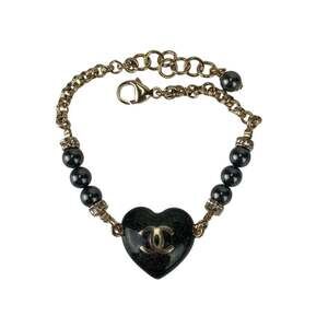 Heart Charm Bracelet Metal Gold And #210126C84B